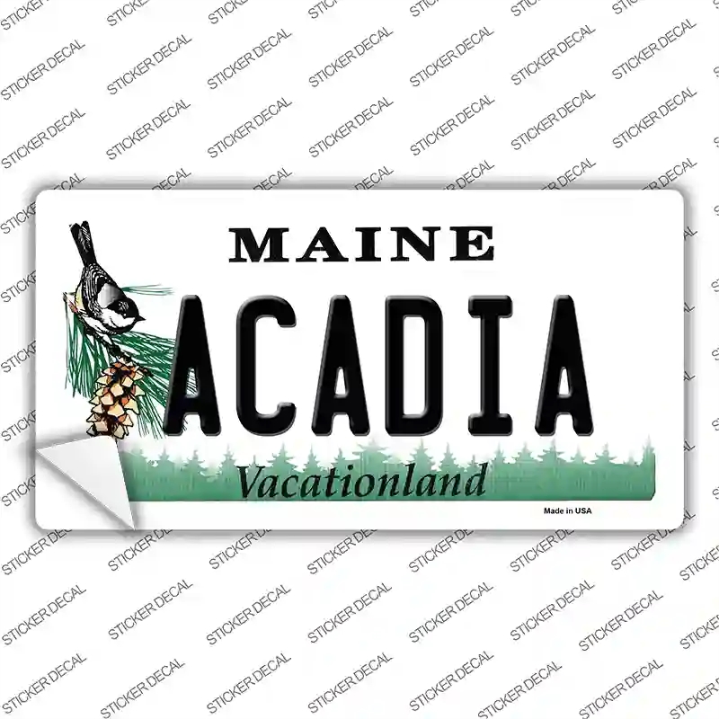 LP-13146s-XL Acadia Maine Novelty Sticker Decal, Extra Large