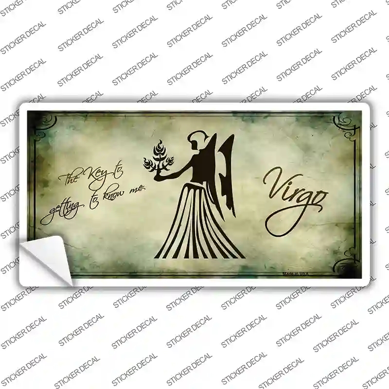 LP-1323s-S Virgo Zodiac Novelty Sticker Decal, Small