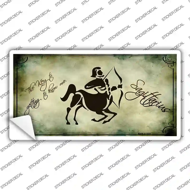 LP-1326s-L Sagittarius Zodiac Novelty Sticker Decal, Large