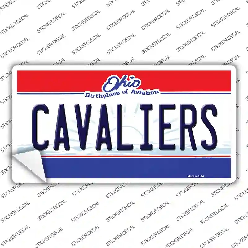 LP-2567s-L Cavaliers Ohio State Novelty Sticker Decal, Large