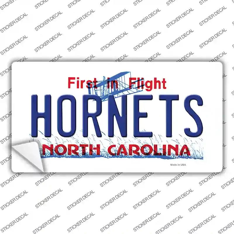 LP-2565s-L Hornets North Carolina State Novelty Sticker Decal, Large