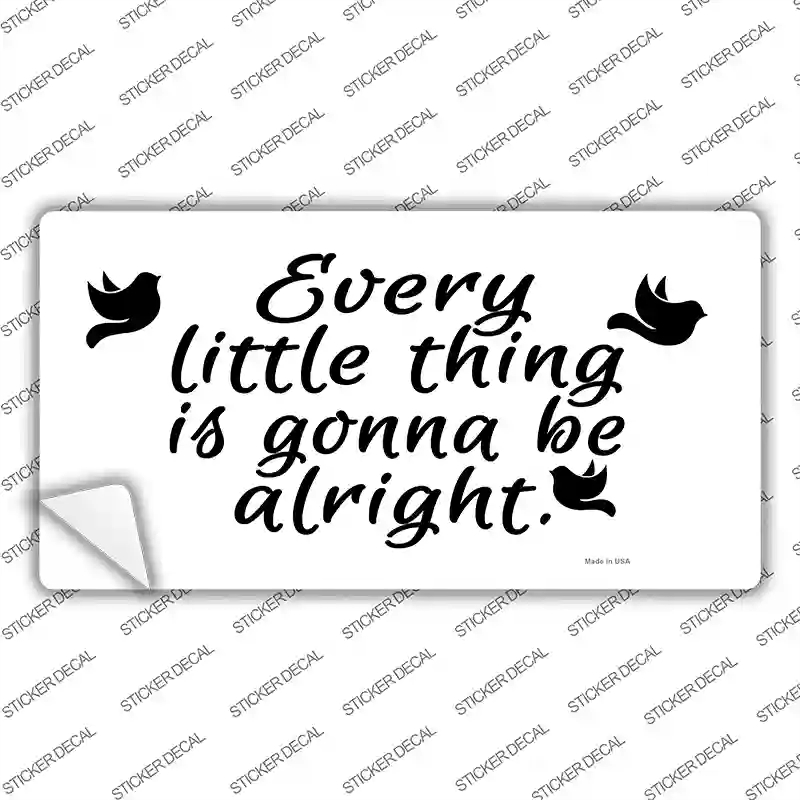 LP-14075s-S Every Little Thing Novelty Sticker Decal, Small