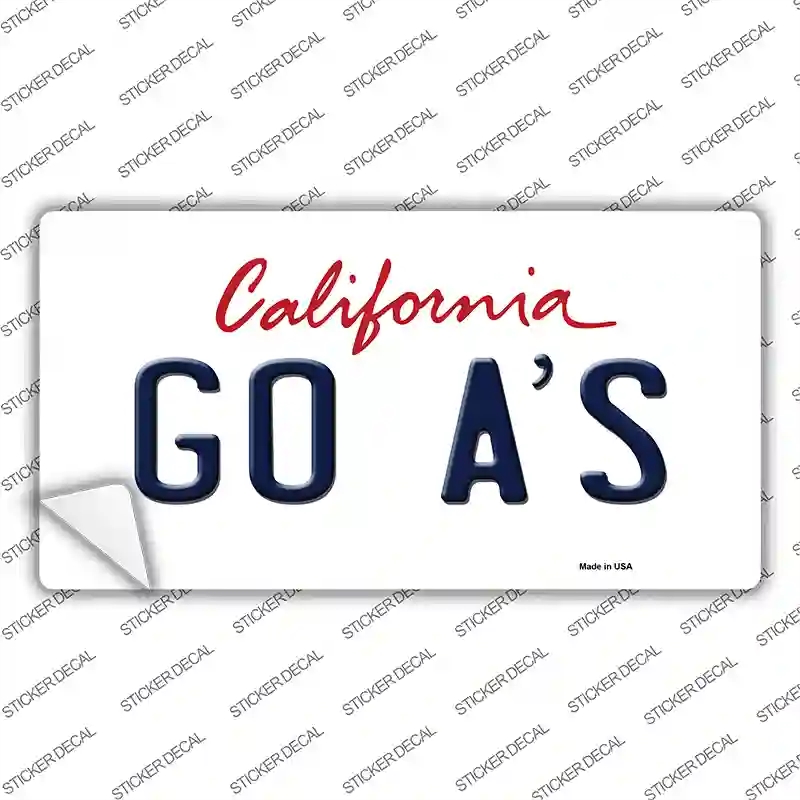 LP-13333s-L Go Athletics Novelty Sticker Decal, Large
