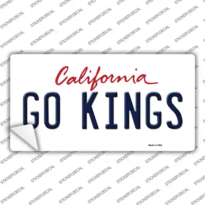 LP-13345s-S Go Kings Novelty Sticker Decal, Small