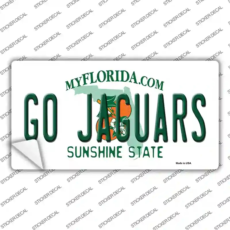 LP-13361s-XL Go Jaguars Novelty Sticker Decal, Extra Large