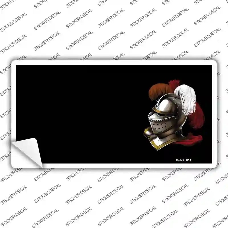 LP-3766s-XL Armor Offset Novelty Sticker Decal, Extra Large