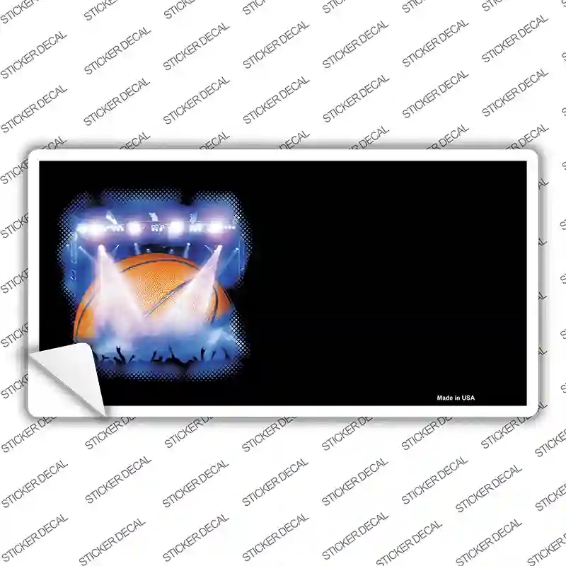 LP-3785s-XL Basketball Game Offset Novelty Sticker Decal, Extra Large