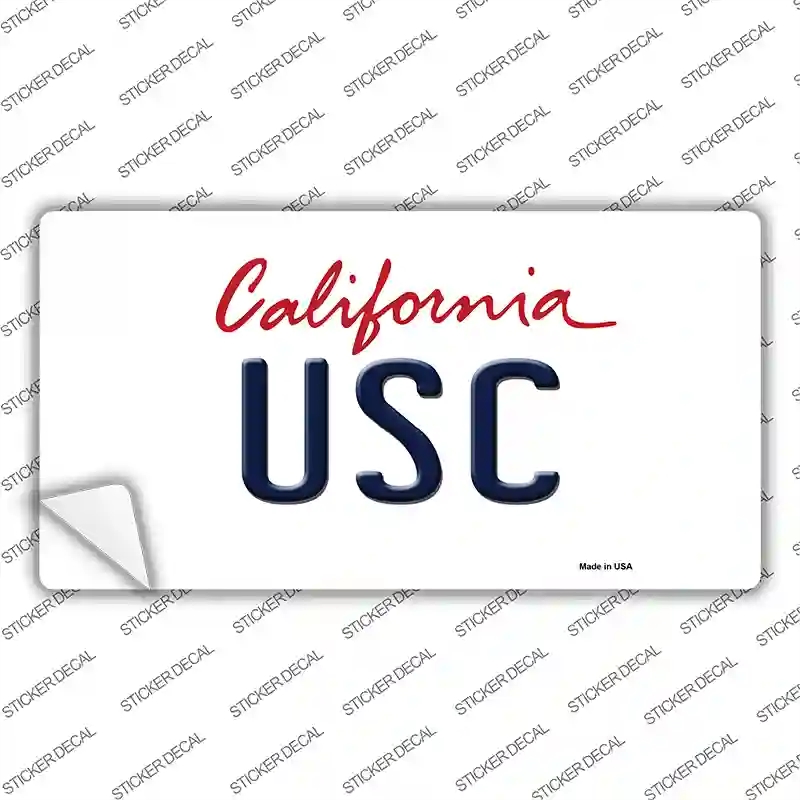 LP-12664s-S USC Novelty Sticker Decal, Small