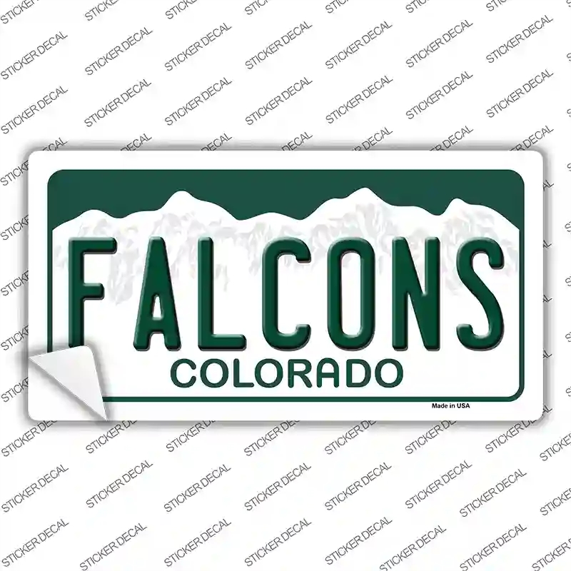 LP-12690s-S Falcons Novelty Sticker Decal, Small