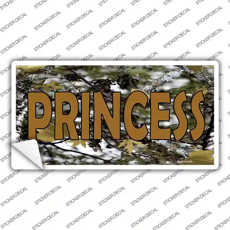 LP-3939s-S Princess Camouflage Novelty Sticker Decal, Small
