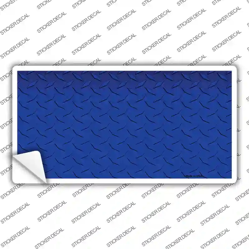 LP-2270s-L Diamond Blue Novelty Sticker Decal, Large