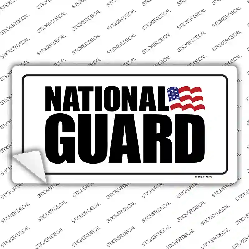 LP-5359s-L National Guard Novelty Sticker Decal, Large