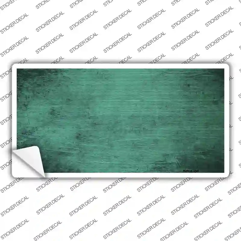 LP-6913s-L Mint Oil Rubbed Solid Novelty Sticker Decal, Large