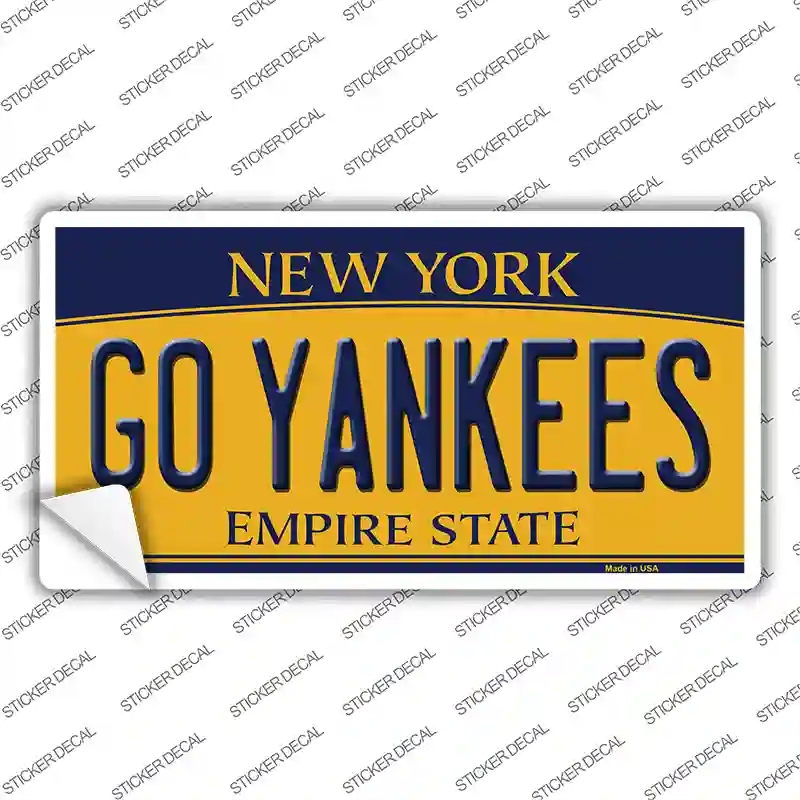 LP-12209s-S Go Yankees   York Novelty Sticker Decal, Small