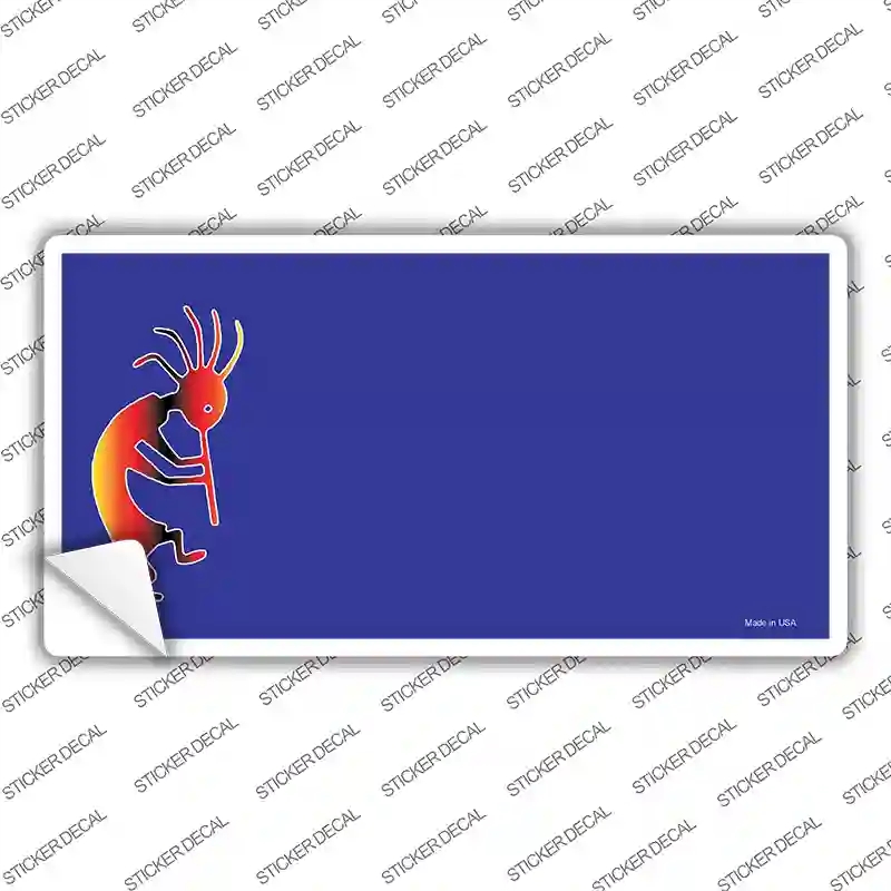 LP-2396s-XL Kokopeli Offset Novelty Sticker Decal, Extra Large