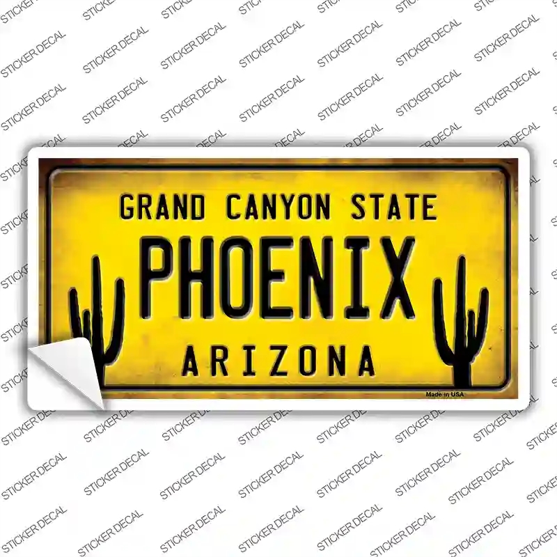 LP-12311s-S Arizona Phoenix Novelty Sticker Decal, Small