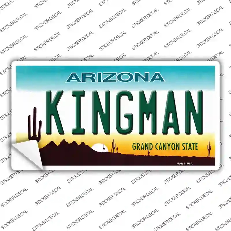 LP-8658s-XL Kingman Arizona Novelty Sticker Decal, Extra Large