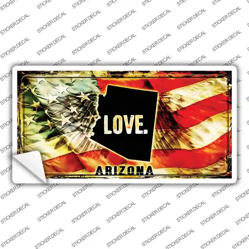 LP-8589s-L Arizona Love Novelty Sticker Decal, Large