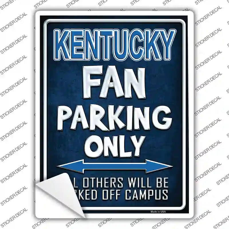 P-280s-S Kentucky Novelty Rectangle Sticker Decal, Small