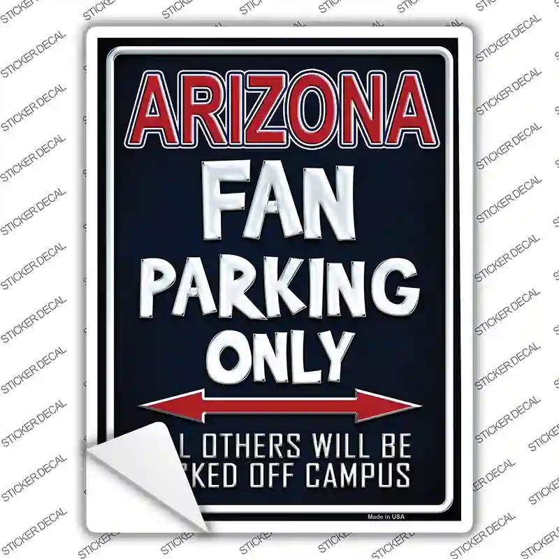 P-304s-S Arizona Novelty Rectangle Sticker Decal, Small