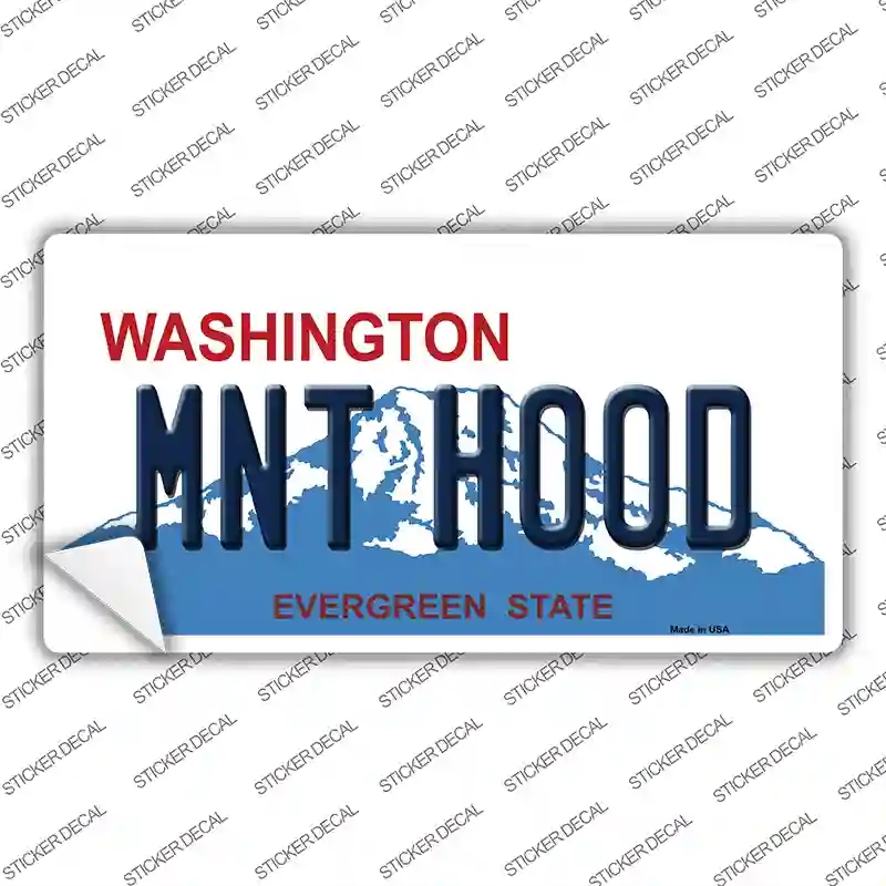 LP-8685s-S MNT Hood Washington Novelty Sticker Decal, Small