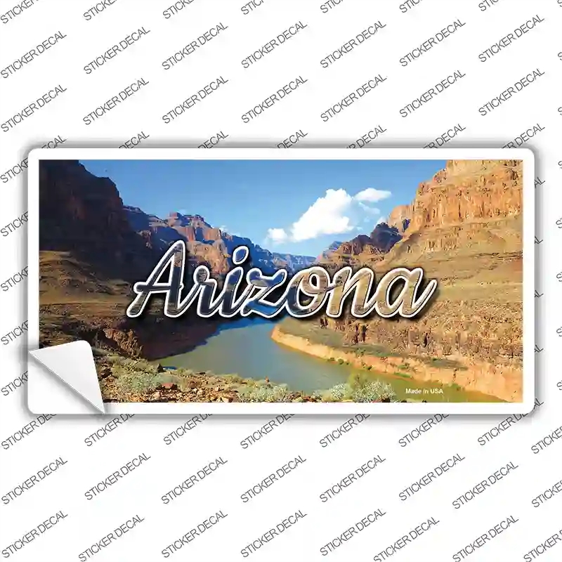 LP-11585s-L Arizona Canyon State Novelty Sticker Decal, Large