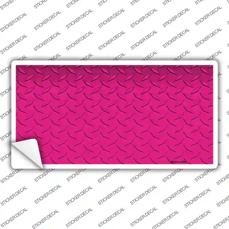 LP-2269s-L Diamond Pink Novelty Sticker Decal, Large