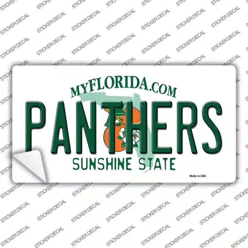 LP-2284s-S Panthers Florida State Novelty Sticker Decal, Small