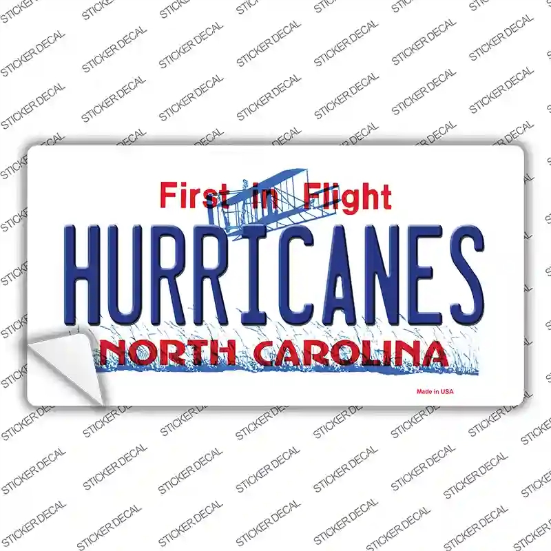 LP-2295s-S Hurricanes North Carolina State Novelty Sticker Decal, Small