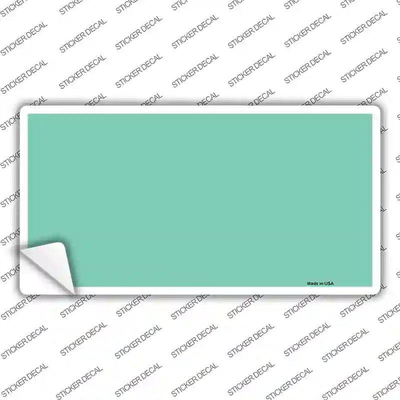 LP-2713s-S Mint Solid Novelty Sticker Decal, Small