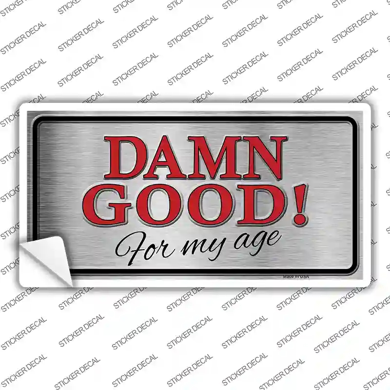 LP-279s-L Damn Good Novelty Sticker Decal, Large