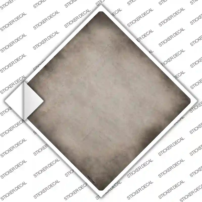 CX-014s-S Tan Oil Rubbed Novelty Diamond Sticker Decal, Small