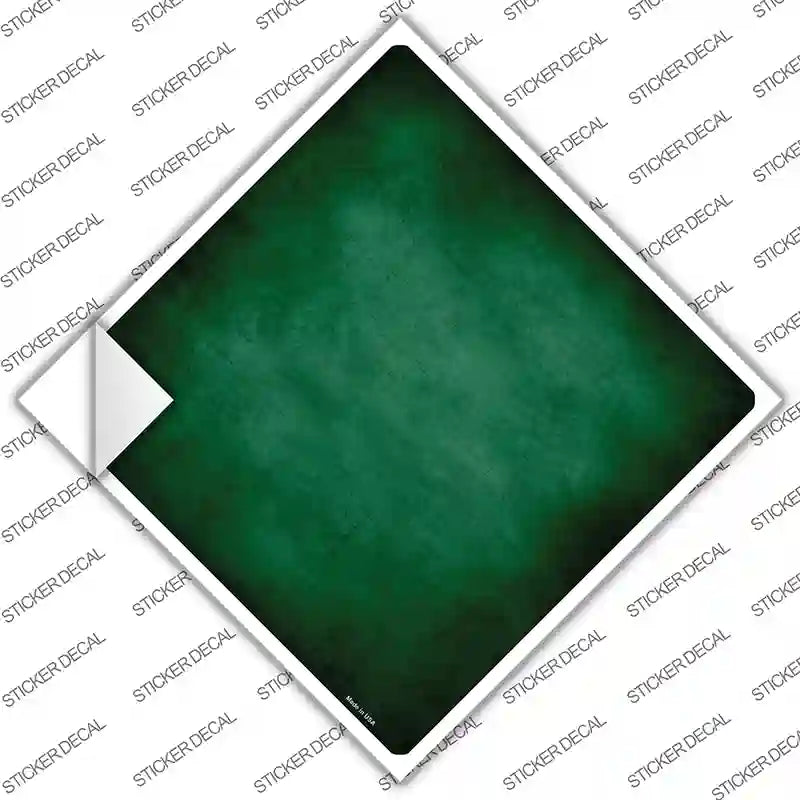 CX-004s-L Green Oil Rubbed Novelty Diamond Sticker Decal, Large
