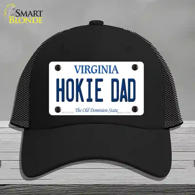 HAT01-MLP-10123 Hokie Dad Virginia Novelty License Plate Hat, Mesh - Black