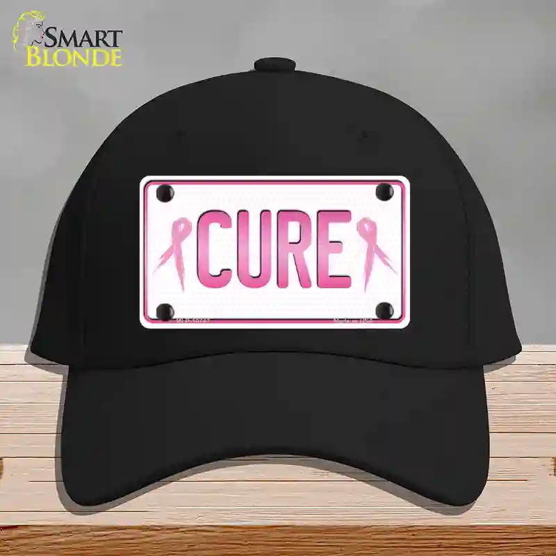HAT03-MLP-10747 Cure Novelty License Plate Hat Sign, Cotton - Black
