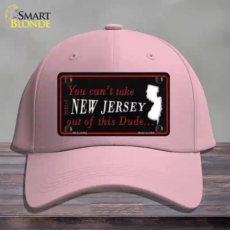 HAT05-MLP-11284   Jersey Dude Novelty License Plate Hat, Cotton - Pink