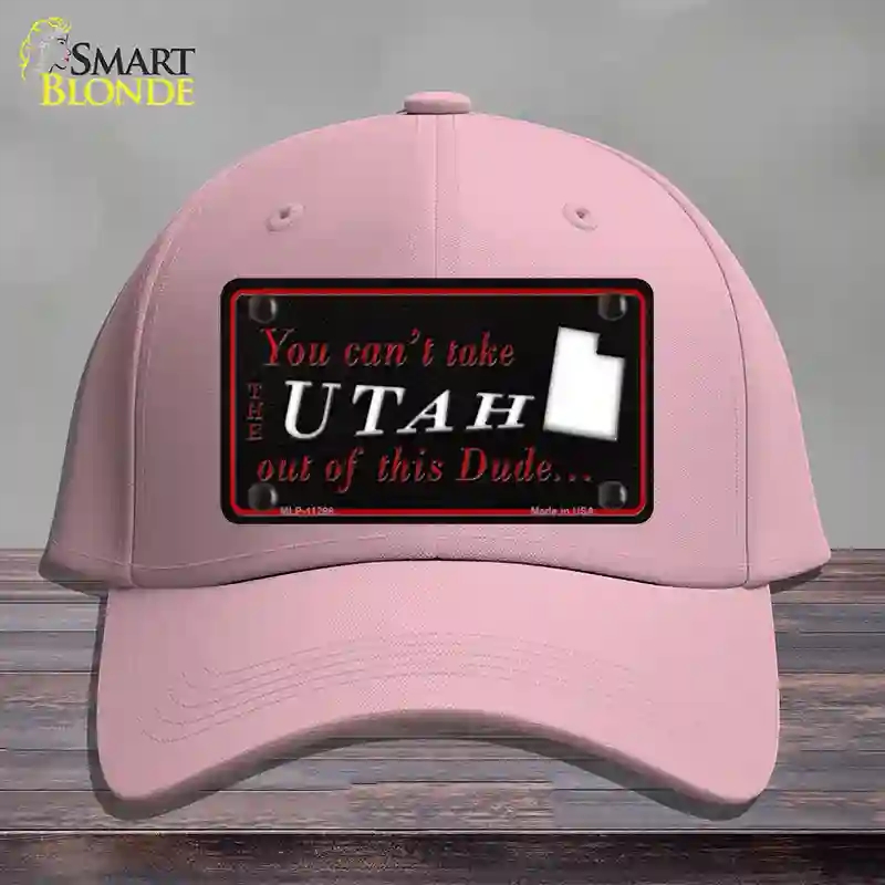 HAT05-MLP-11298 Utah Dude Novelty License Plate Hat, Cotton - Pink