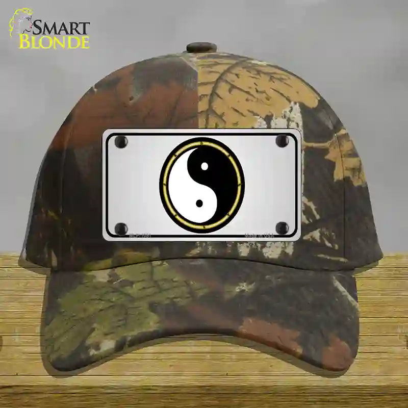 HAT06-MLP-1051 Yin & Yang Novelty License Plate Hat, Cotton - Camouflage