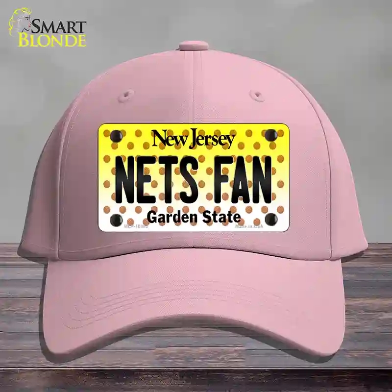 HAT05-MLP-10865 Nets Fan   Jersey Novelty License Plate Hat, Cotton - Pink