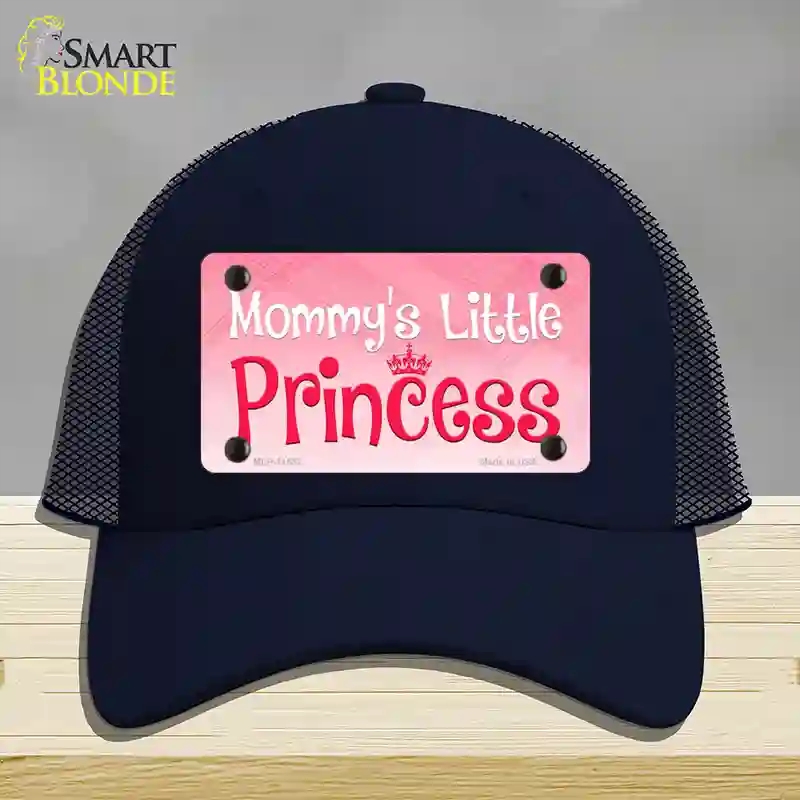 HAT16-MLP-11582 Mommys Little Princess Novelty License Plate Hat, Mesh - Navy