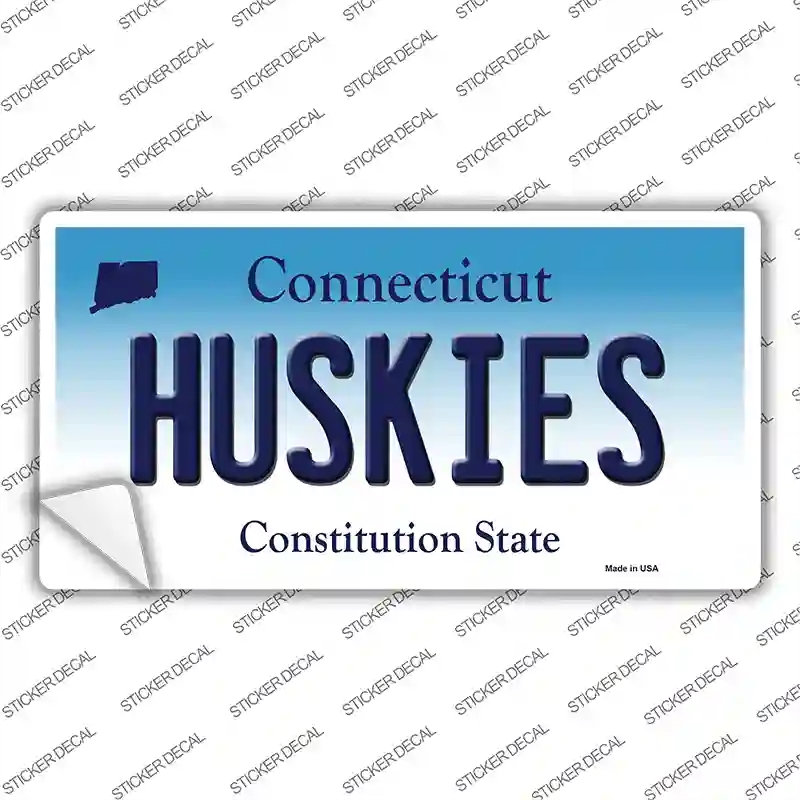 LP-10902s-S Huskies Connecticut Novelty Sticker Decal, Small