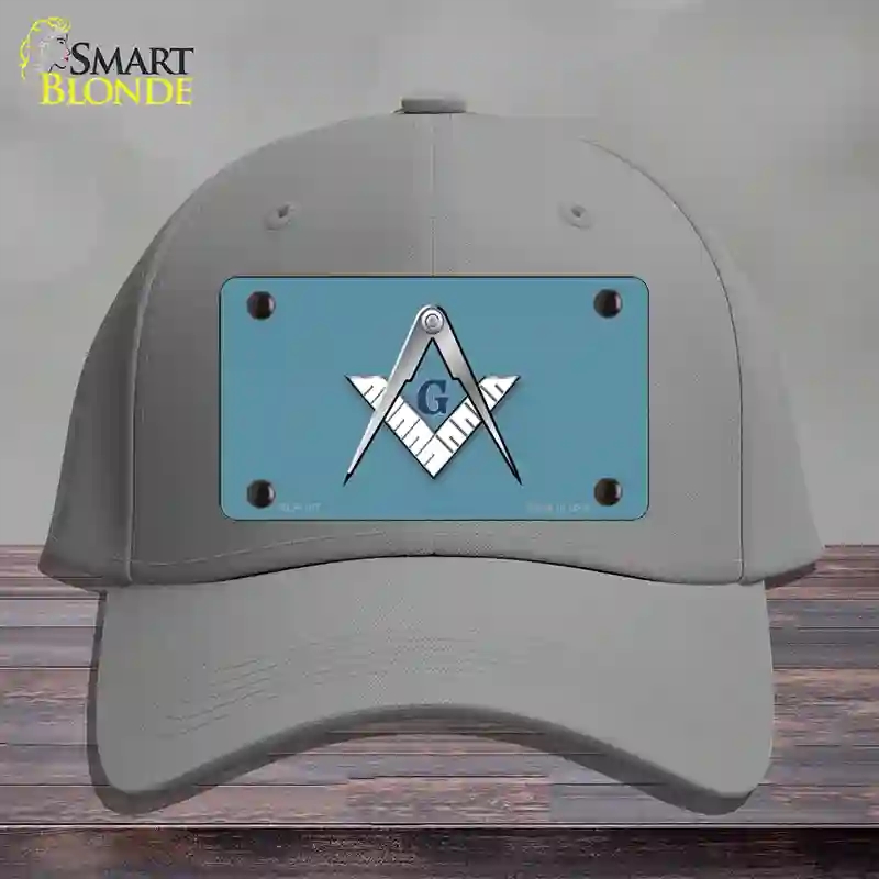 HAT23-MLP-107 Masons Logo Novelty License Plate Hat, Cotton - Gray