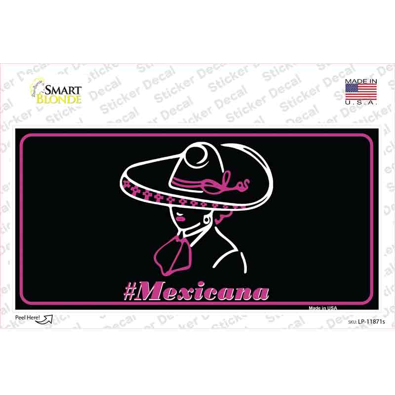 LP-11871s-M Hash Mexicana Novelty Sticker Decal, Medium