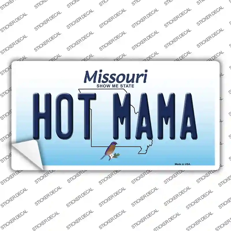 LP-10259s-S Hot Mama Missouri Novelty Sticker Decal, Small