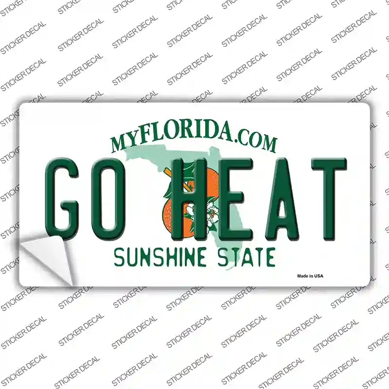 LP-13371s-XL Go Heat Novelty Sticker Decal, Extra Large