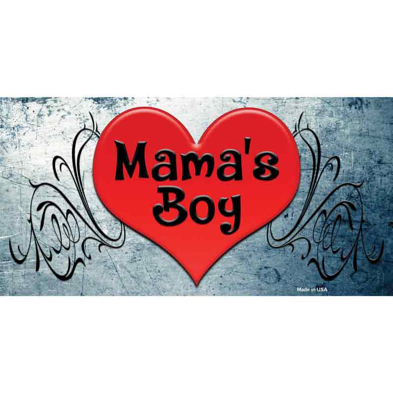 LP-11538s-M Mamas Boy Novelty Sticker Decal, Medium