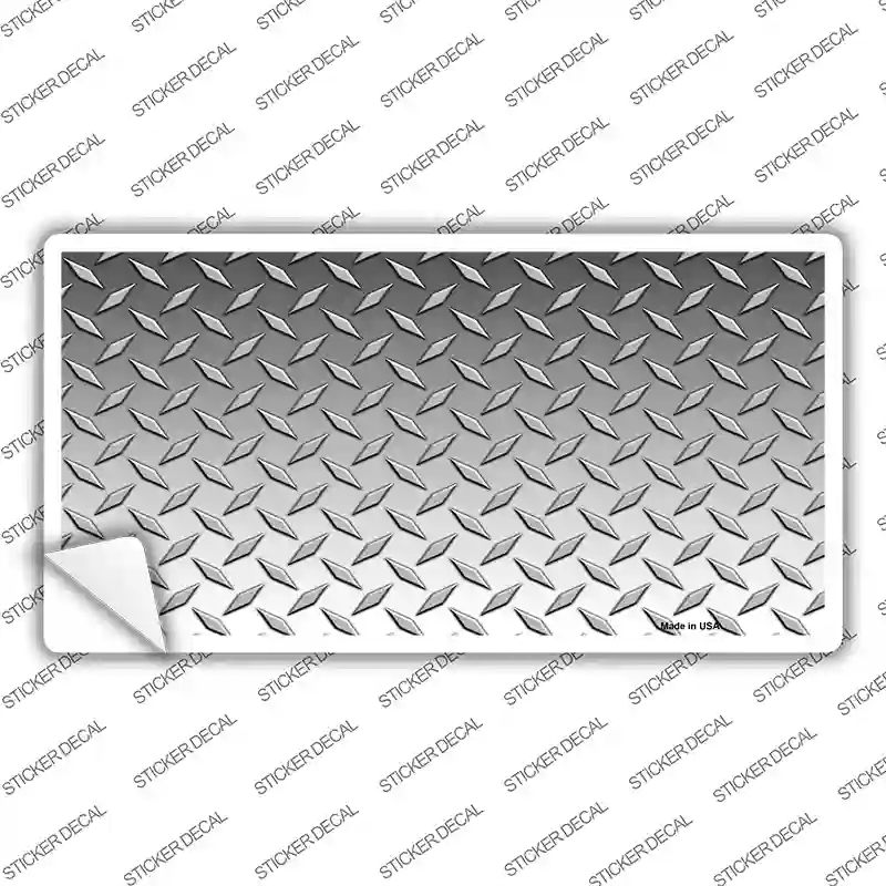 LP-2271s-S Diamond Silver Novelty Sticker Decal, Small