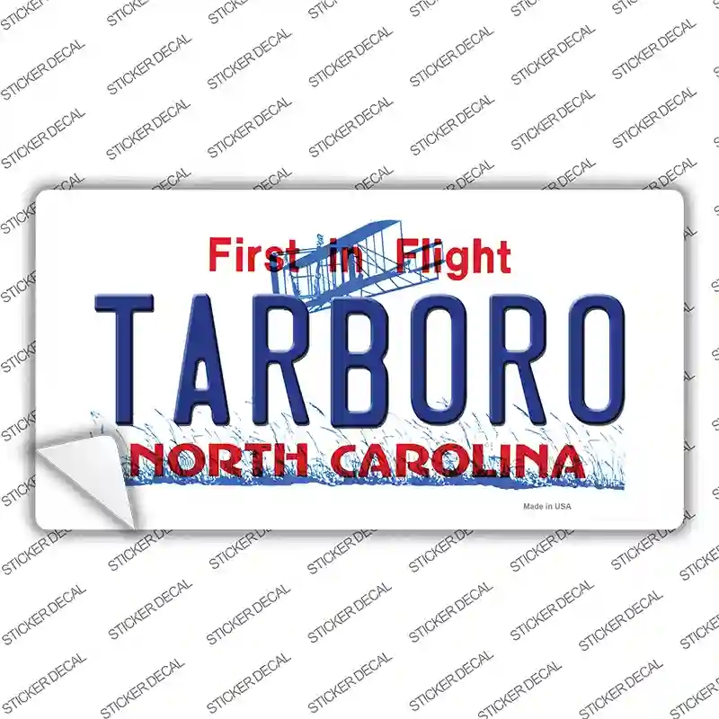 LP-11844s-XL Tarboro North Carolina Novelty Sticker Decal, Extra Large