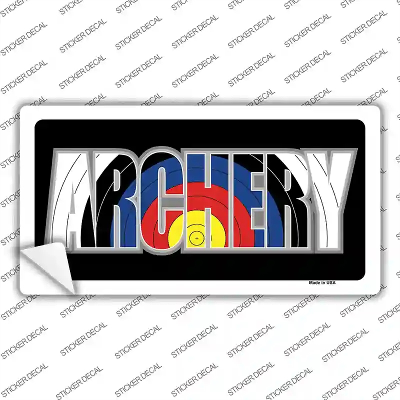 LP-4787s-S Archery Novelty Sticker Decal, Small