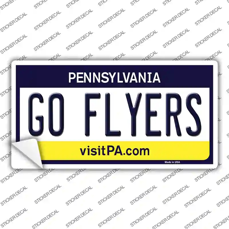 LP-13501s-S Go Flyers Novelty Sticker Decal, Small